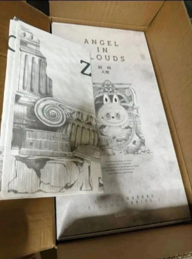 ポップマートTHE MONSTERS ANGEL IN CLOUDS ぬいぐるみ