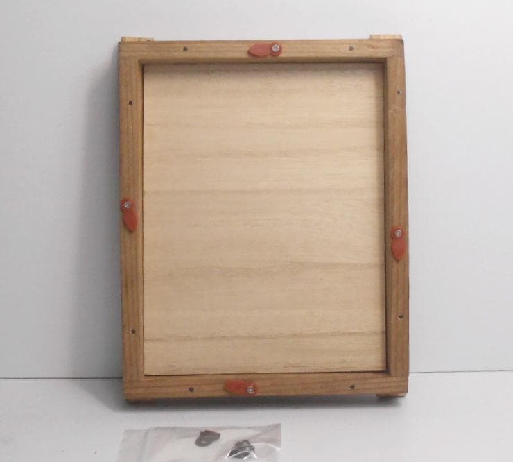 材料材料見本◆油絵0号サイズ用の流木での額縁フレーム竿幅約17㎜～20㎜