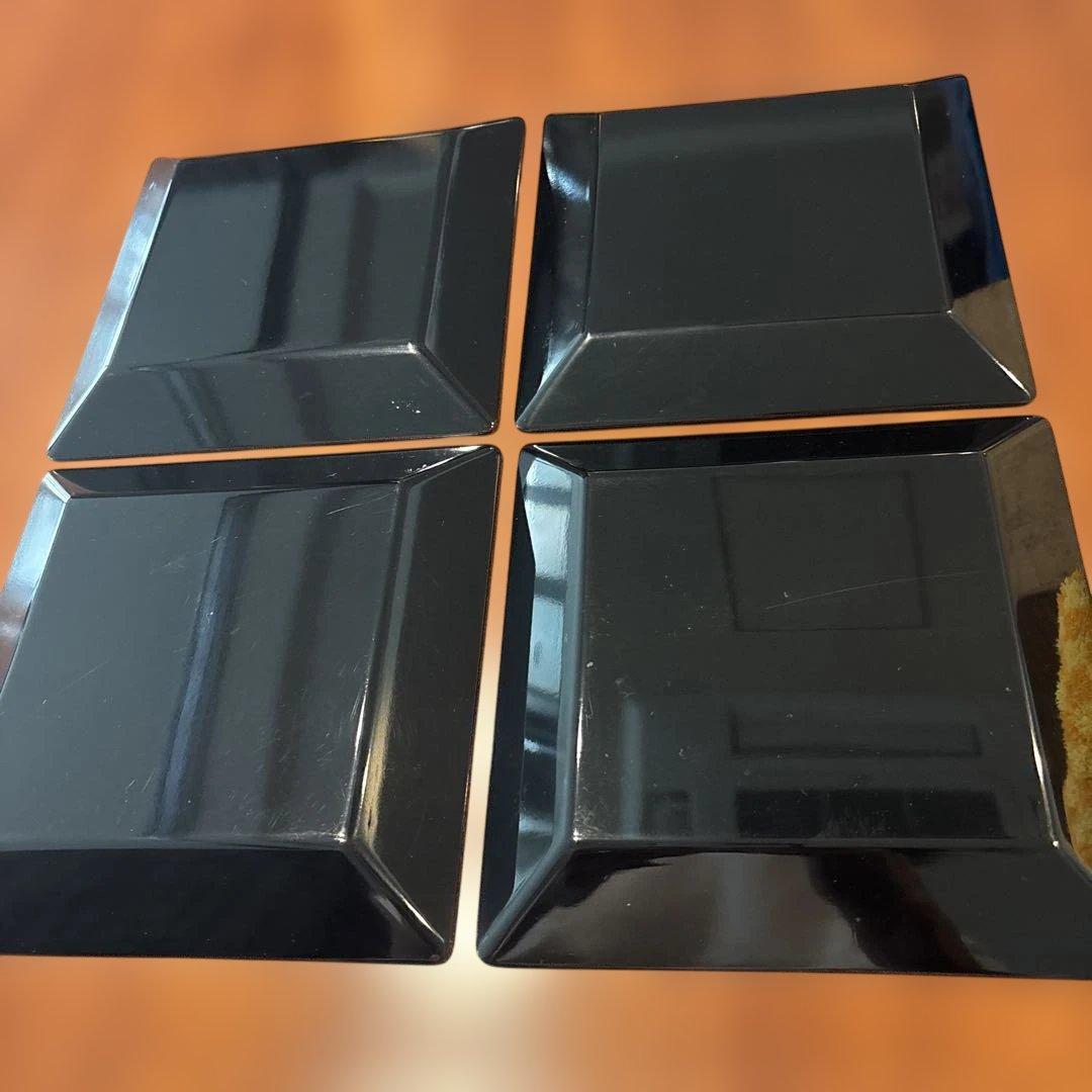 蒔絵　安原祥窓作　菓子盆10枚セット 京各所研出蒔絵　元箱