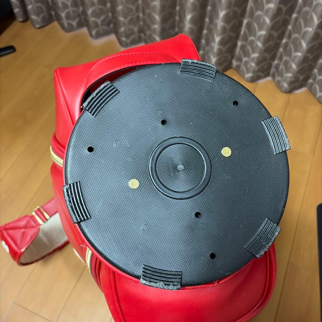 PEARLY GATES キャディバッグ 赤