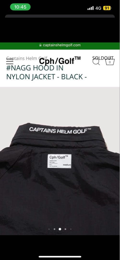 ［完売モデル］キャプテンズヘルムセットアップ黒M