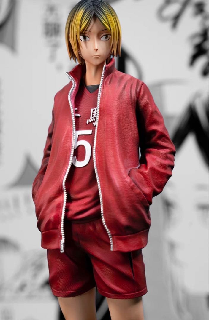 ハイキュー!! 孤爪研磨 ガレージキット ガレキ スタチュー⑥