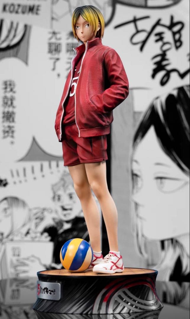 ハイキュー!! 孤爪研磨 ガレージキット ガレキ スタチュー⑥