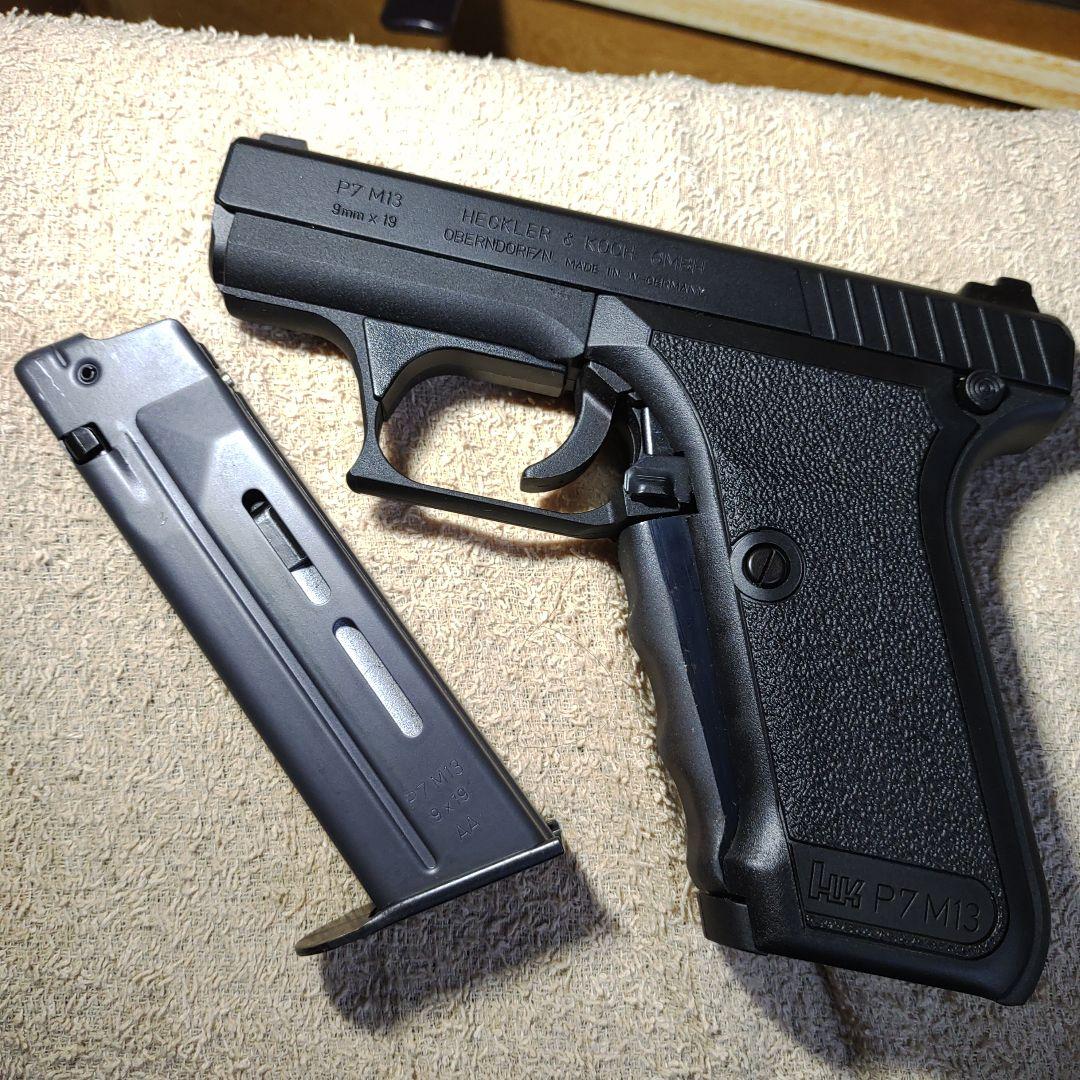 H&K P7 M13 ガスガン ブローバックヘビーウェイトモデル