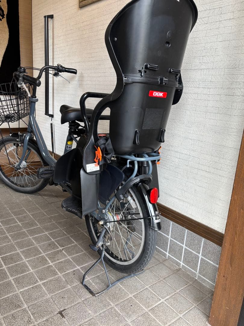 札幌市⭕️手渡しのみ⭕️美品⭕️シティサイクル チャイルドシート付き 20インチ切り替