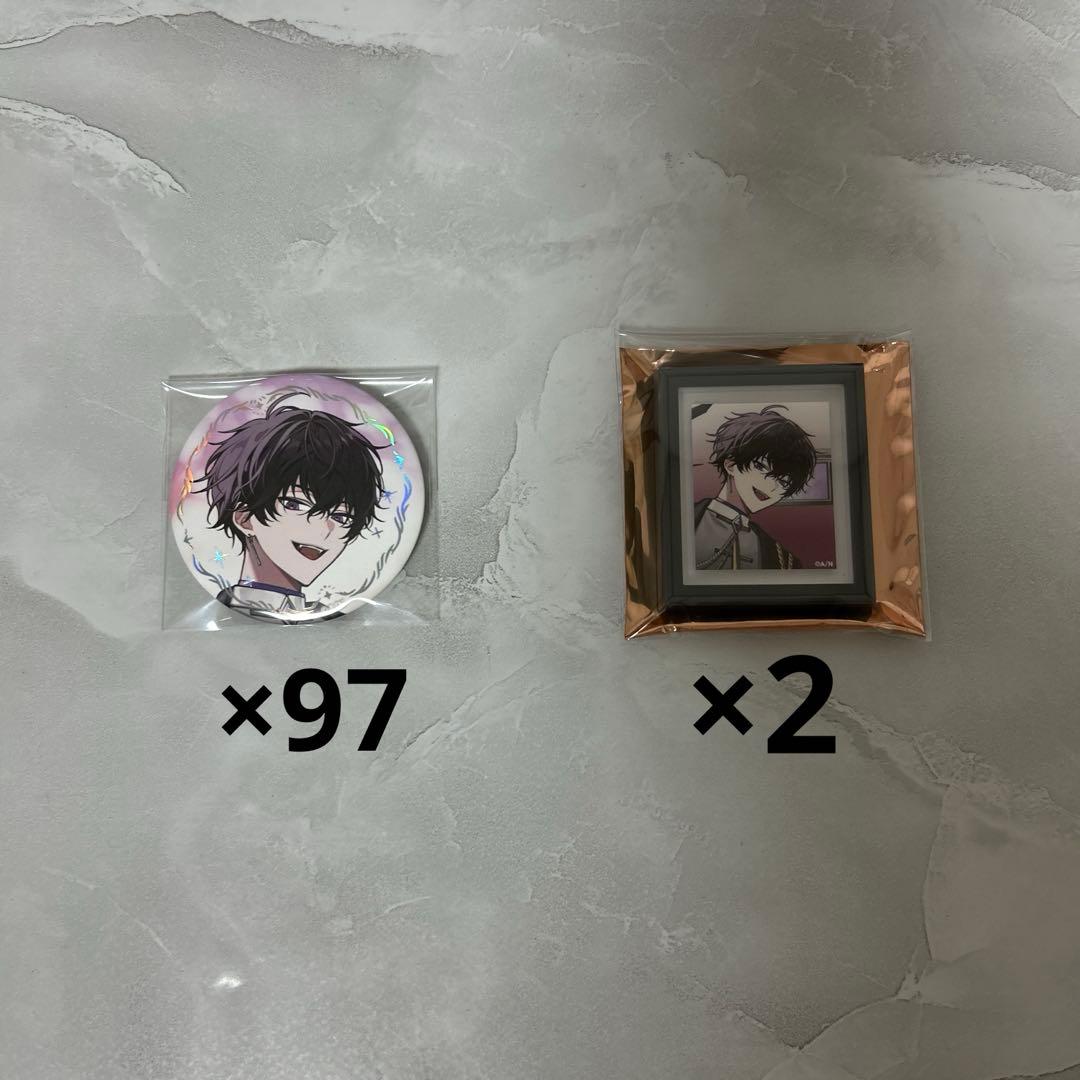 にじさんじ 佐伯イッテツ ART 缶バッジ