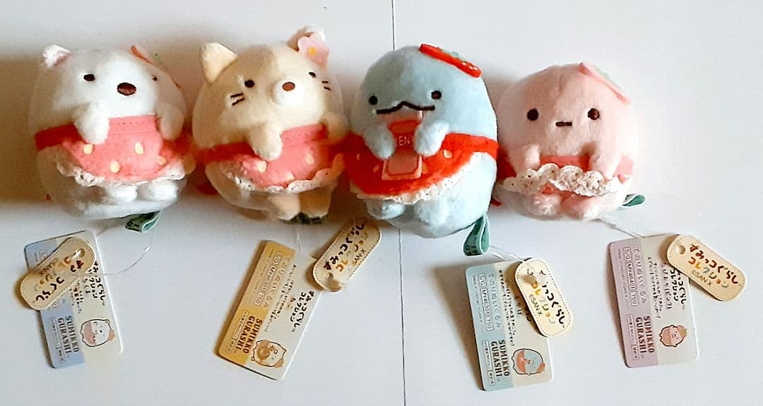 すみっコぐらし　てのりぬいぐるみ８点セット
