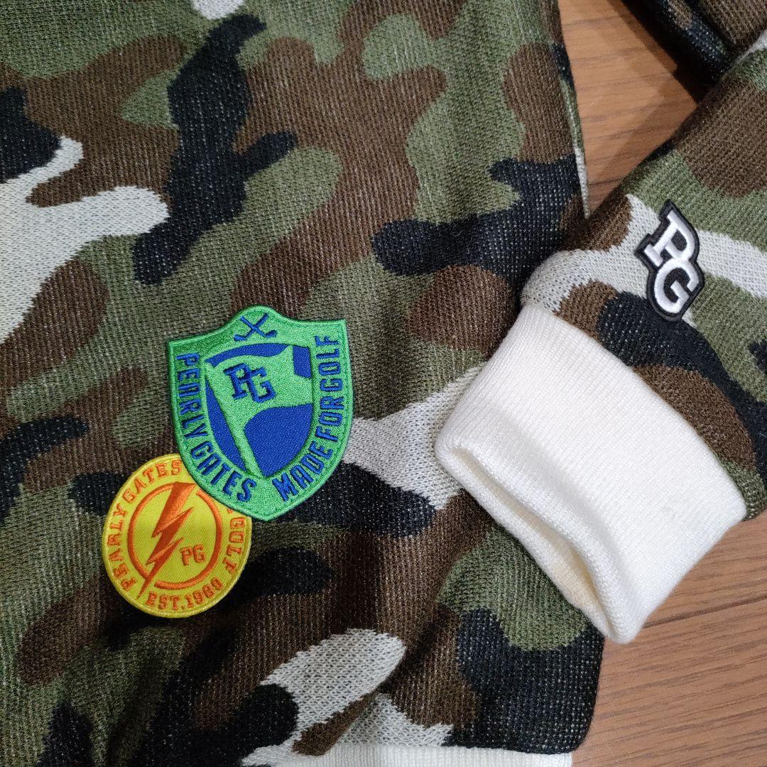 値下げ★パーリーゲイツ　迷彩蓄熱中綿ダウンアウター