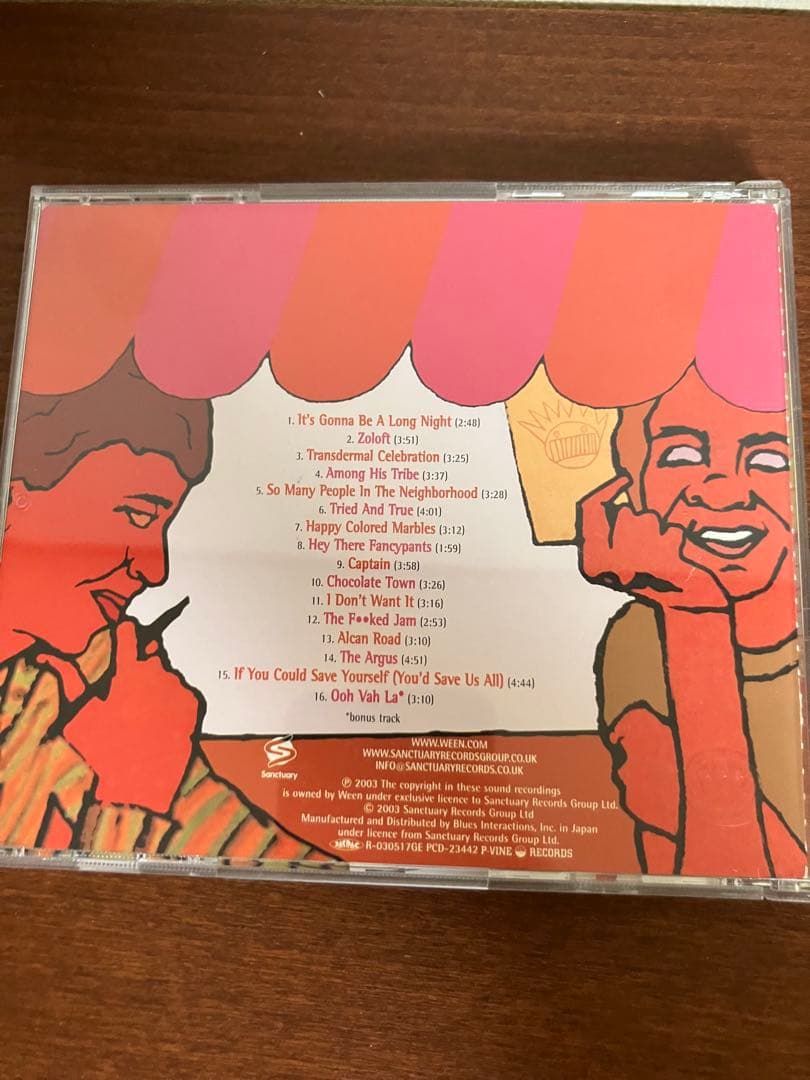 サンプル盤 WEEN quebec 国内盤 解説／対訳付き ウィーン