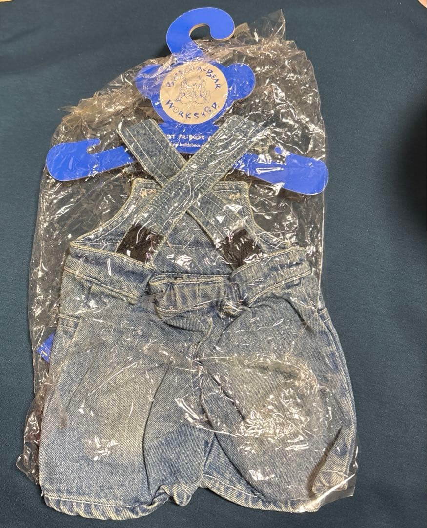 ビルドアベア　デニム　オーバーオール　ダッフィーに　衣装