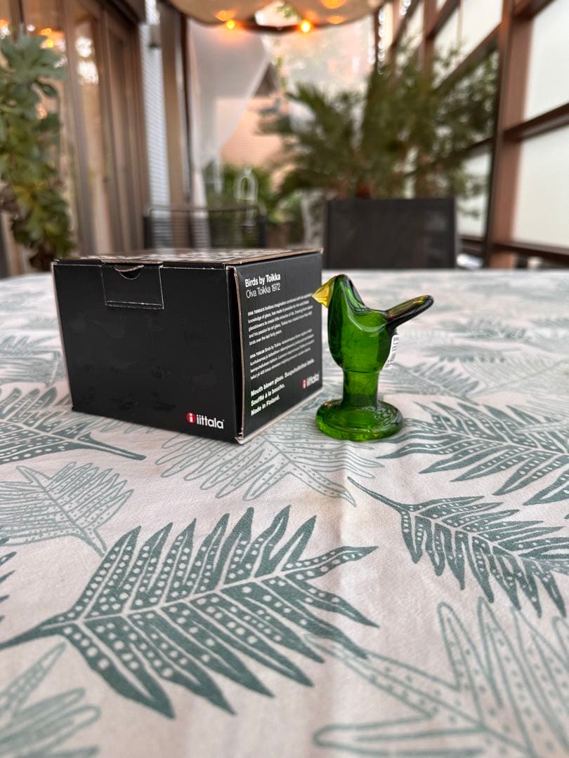 イッタラ　オイバトイッカ　シエッポ脚付　グリーン　イエロー