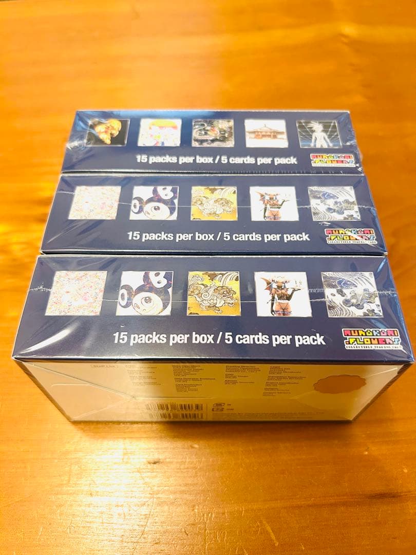 【新品未開封】限定版　村上隆　クリーブランド　新弾トレカ　3BOX