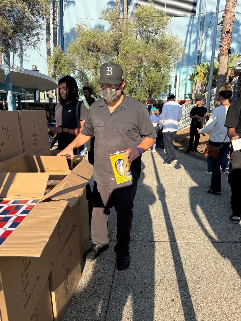 2025/7/22球場先着配布 テオスカーヘルナンデス ボブルヘッド ドジャース