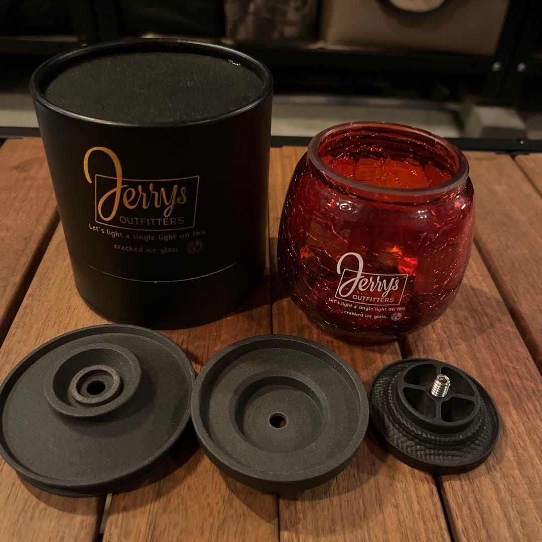 Jerrys Outfitters ランタン ホヤ 38explore台座セット