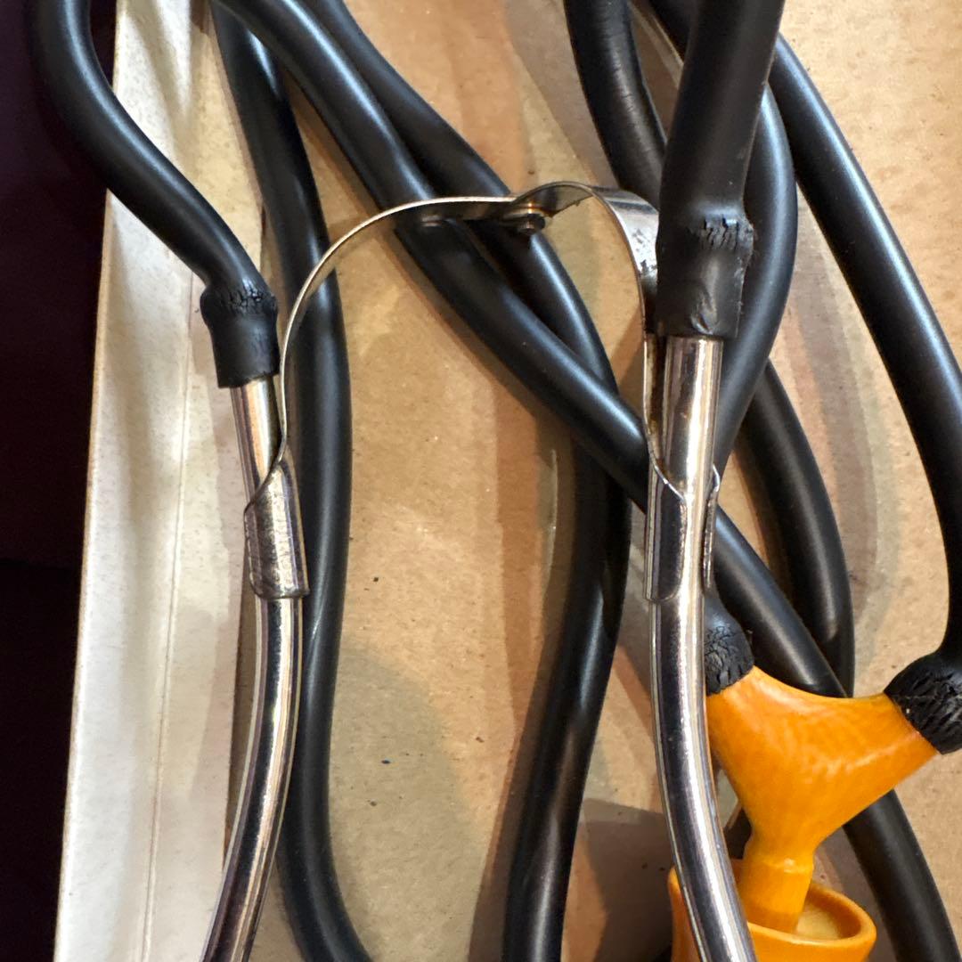 鬼束式聴診器　マンモス牙　昭和初期　美品