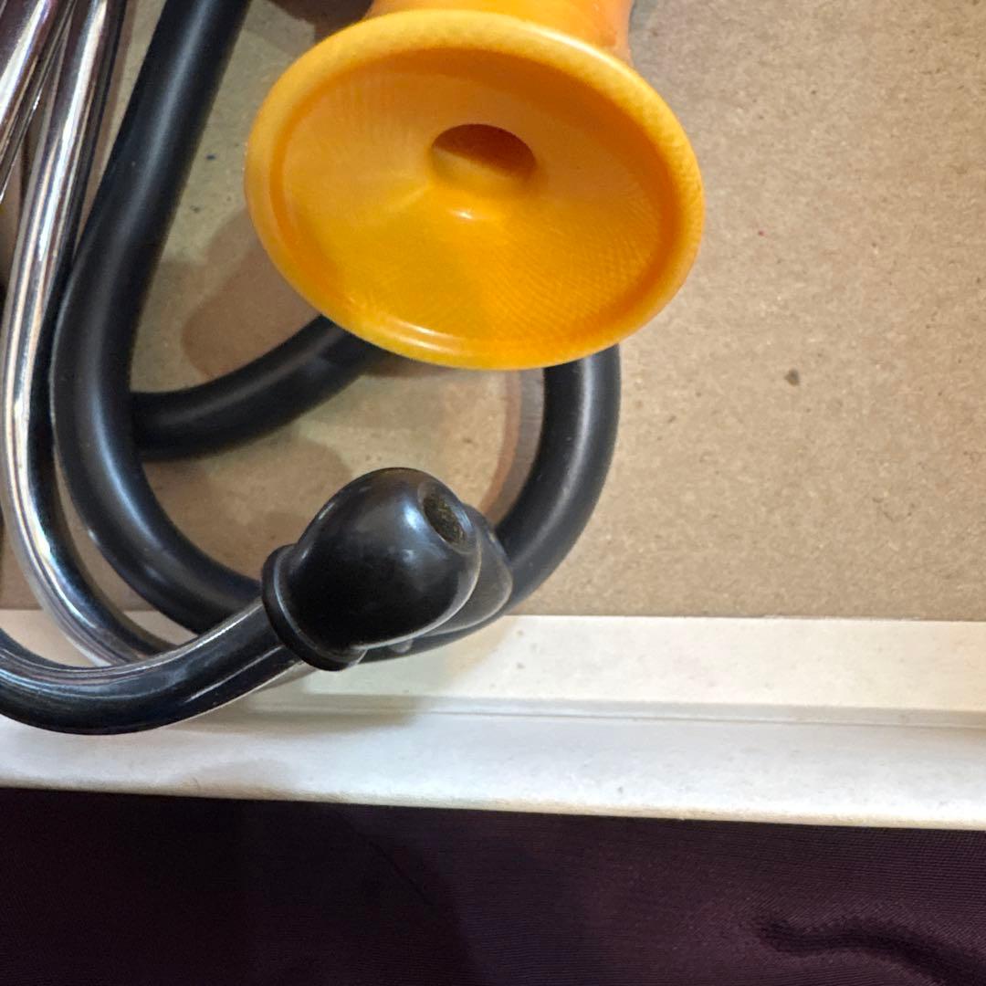 鬼束式聴診器　マンモス牙　昭和初期　美品