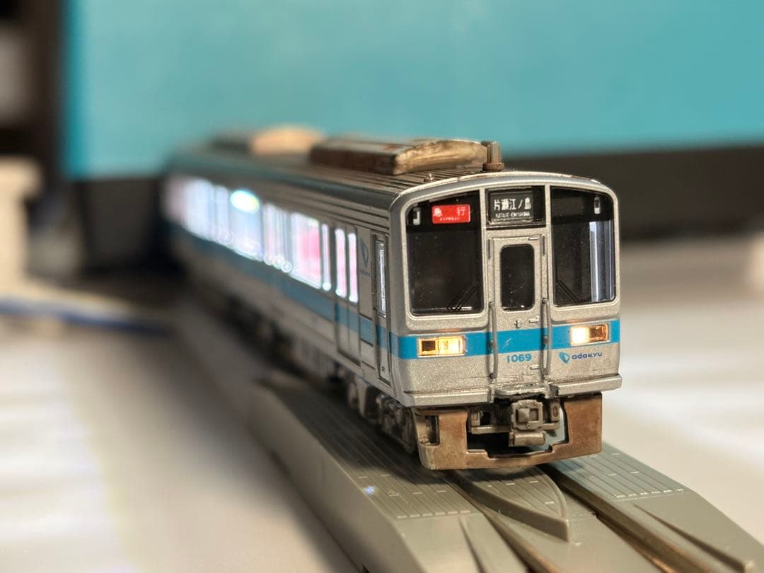 12時まで売り切りセールGM小田急1000形10両フルセット室内灯付、スパーク有