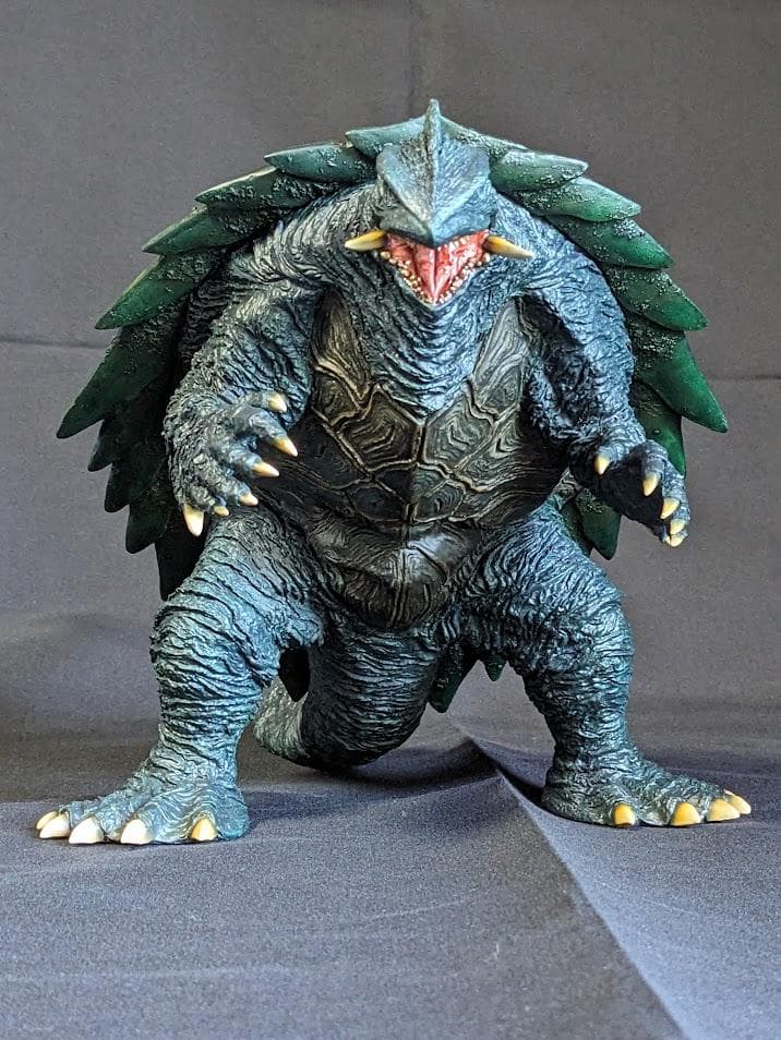 海洋堂　ガメラ　１９９９年　ソフビキット　塗装済み完成品