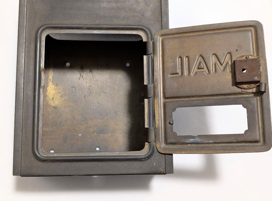 アンティーク真鍮 メールボックス 郵便受け ビンテージ 1920年代 USA