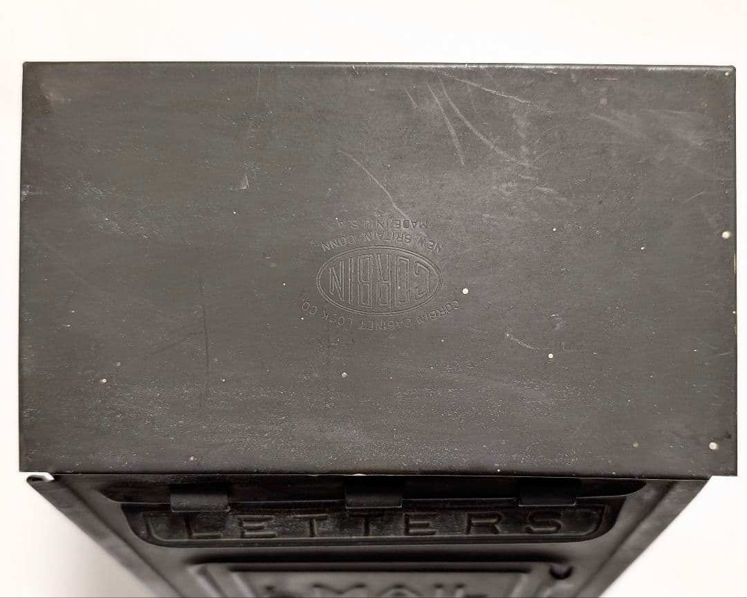 アンティーク真鍮 メールボックス 郵便受け ビンテージ 1920年代 USA