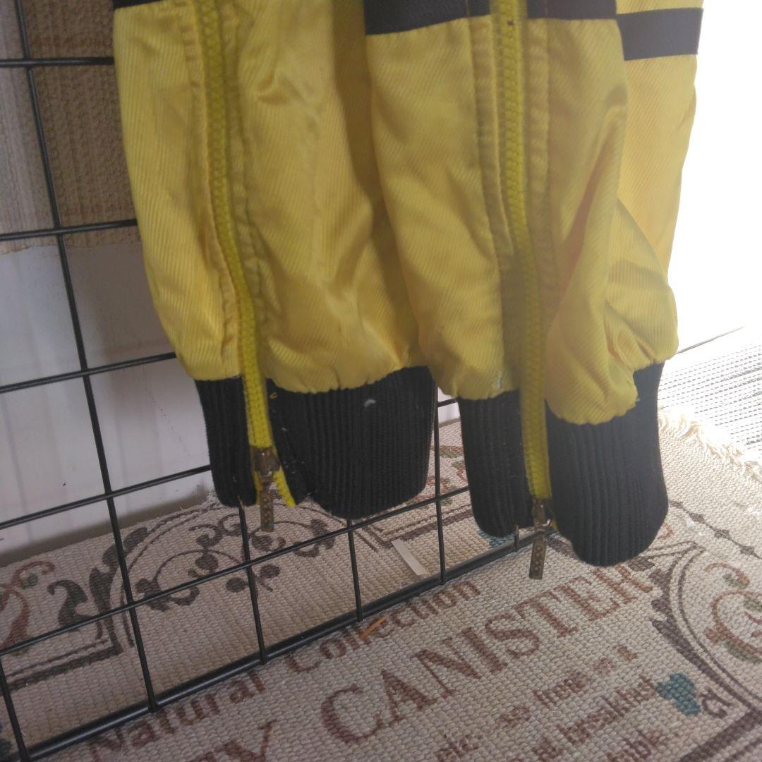 Vintage-adidasウィンドブレーカー 上下セット:2L:黒/黄/白