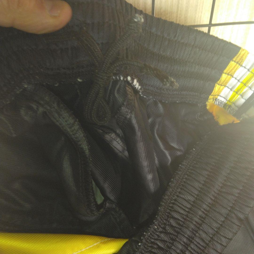 Vintage-adidasウィンドブレーカー 上下セット:2L:黒/黄/白