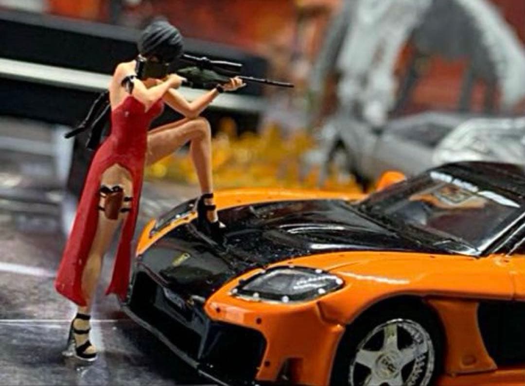 1/64フィギュア　美しき暗殺者スナイパー1体