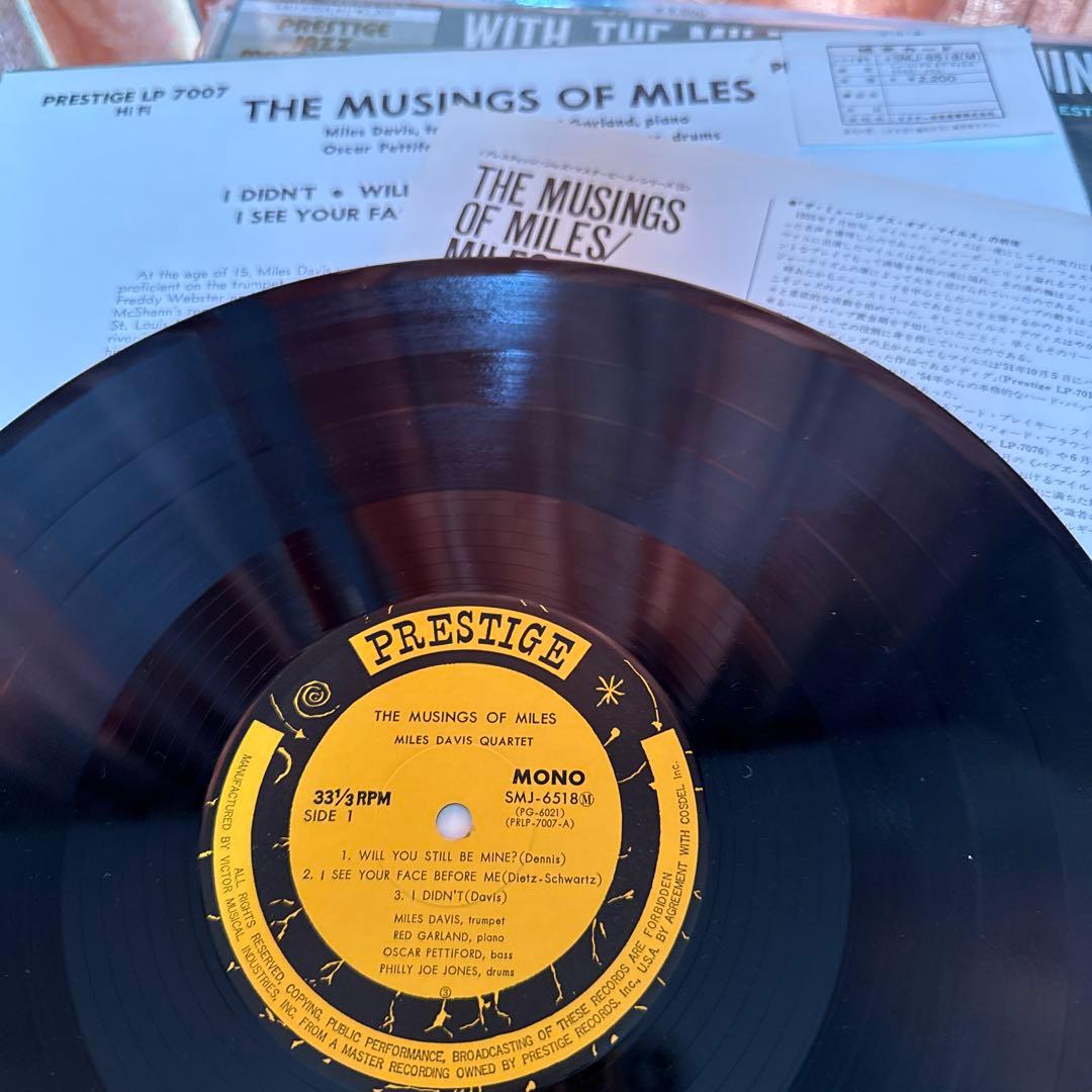 LP12in国内盤マイルスデイビスの4枚まとめて写真参照盤ジャケ帯解説良好