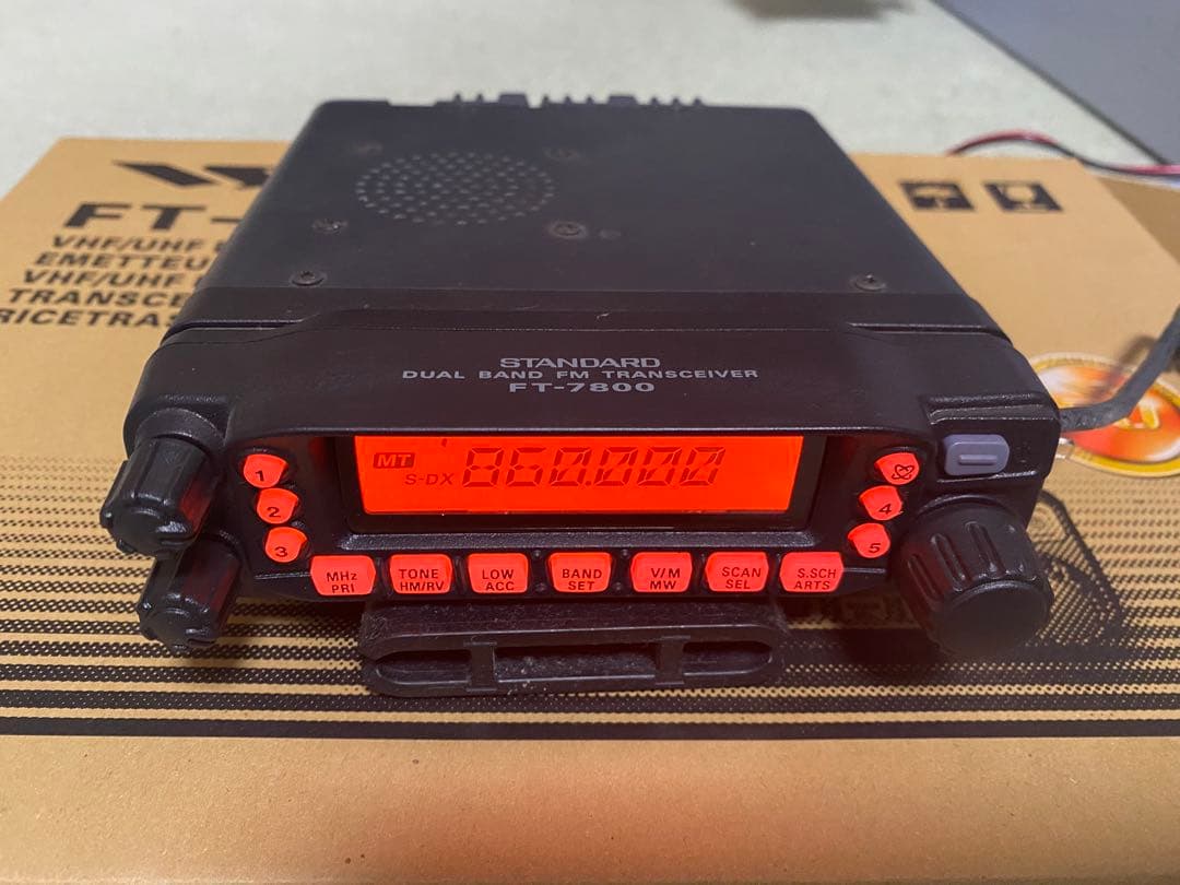 qzp11051 さま専用STANDARD FT-7800 トランシーバー 本体