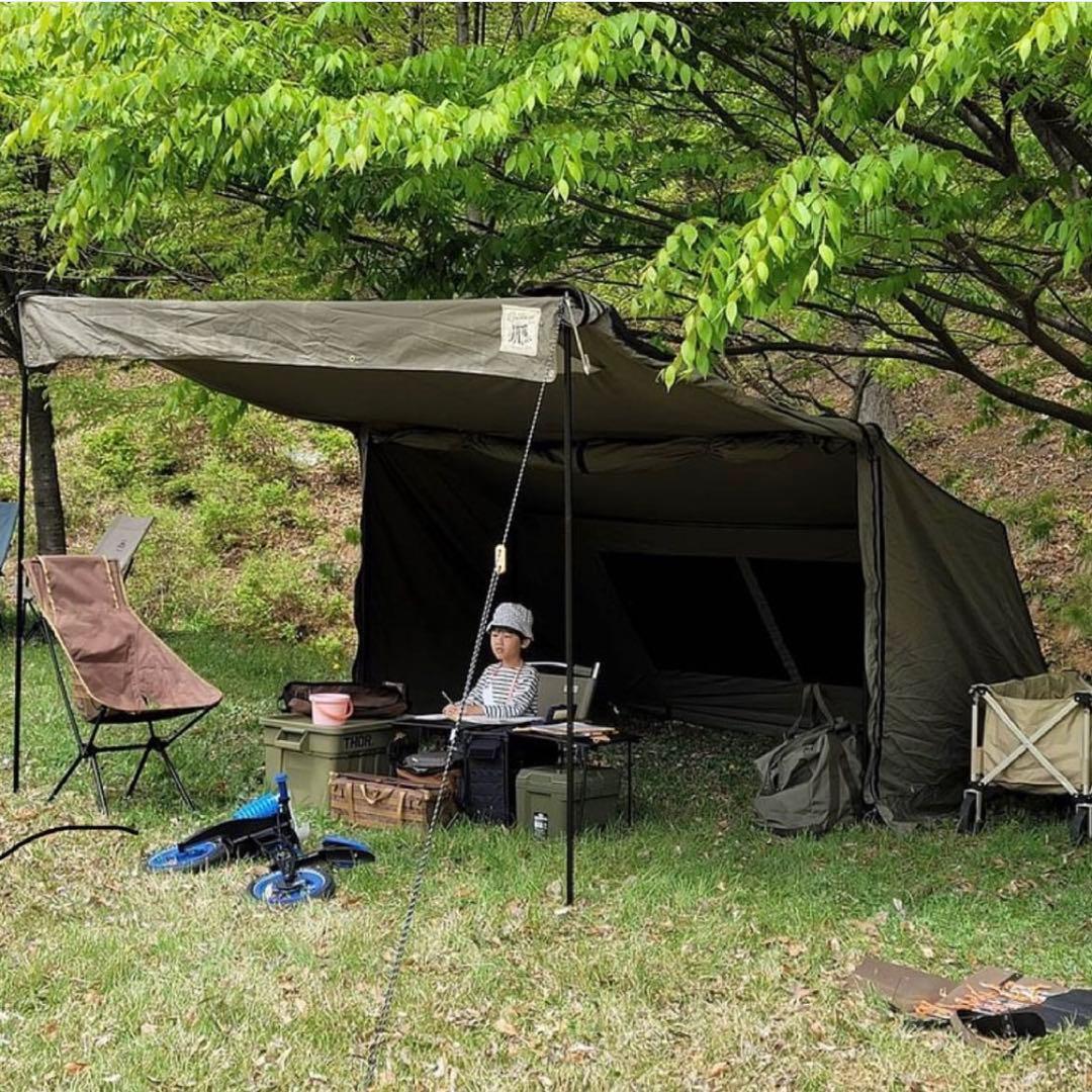 16ft ルートベーステント　軍幕　ベイカーテント　root base tent