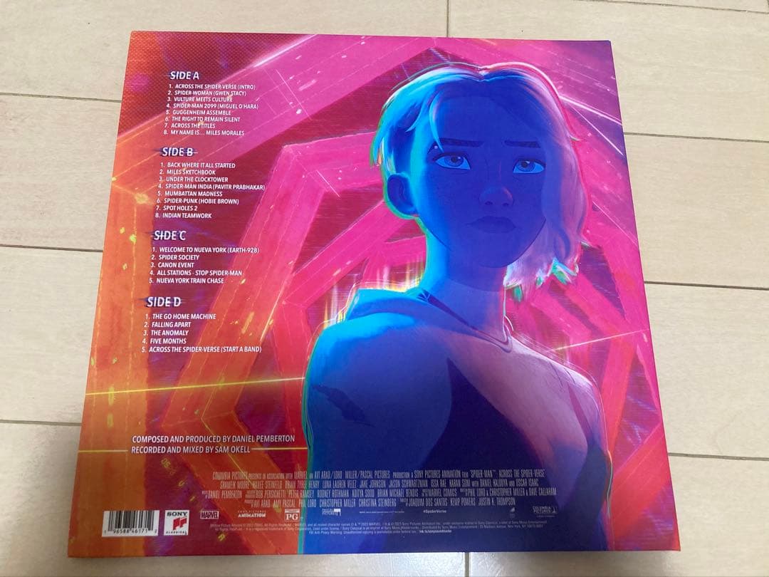 レコード　SPIDER-MAN: ACROSS THE SPIDER-VERSE