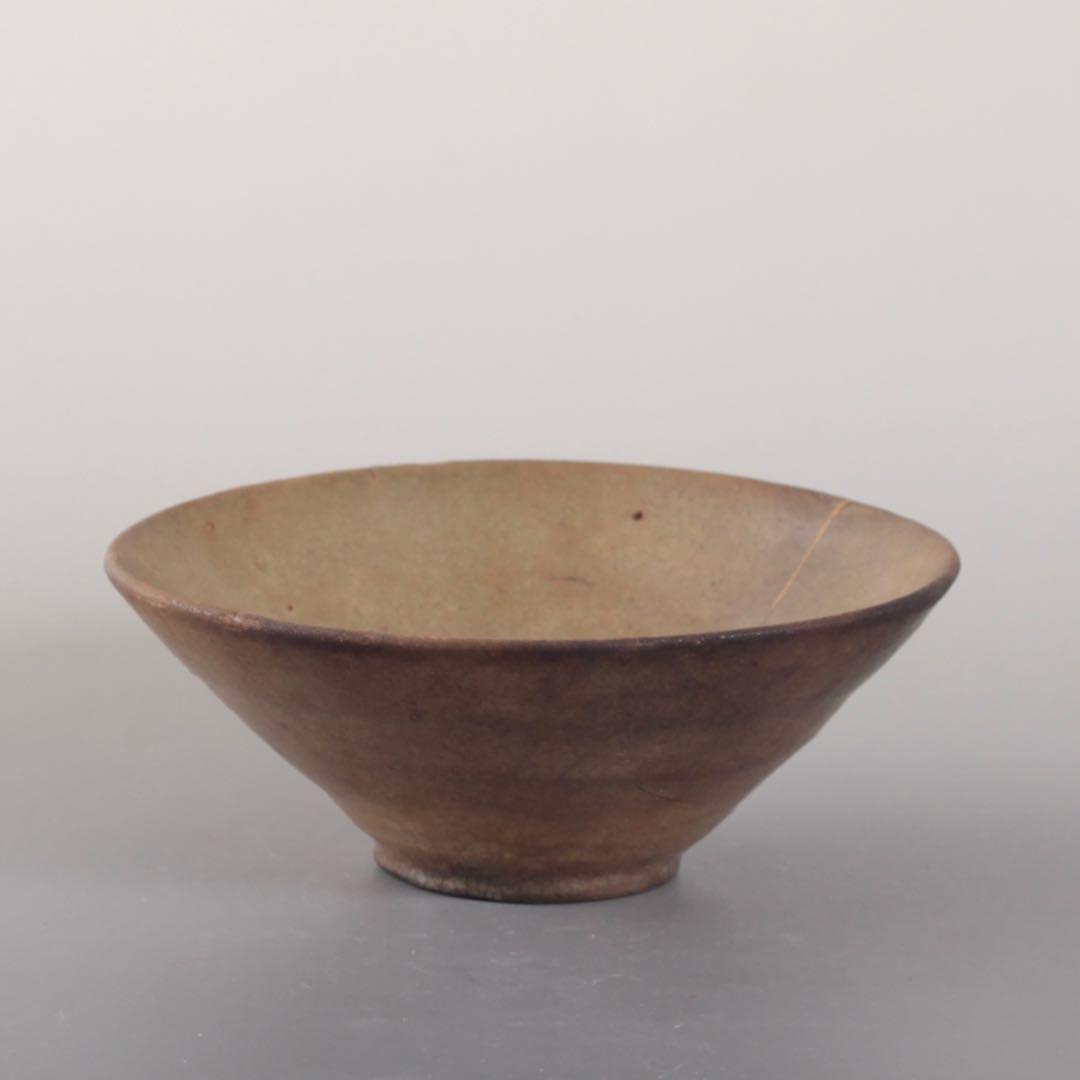 高麗 米色青磁 茶碗 茶道具 古美術 朝鮮美術