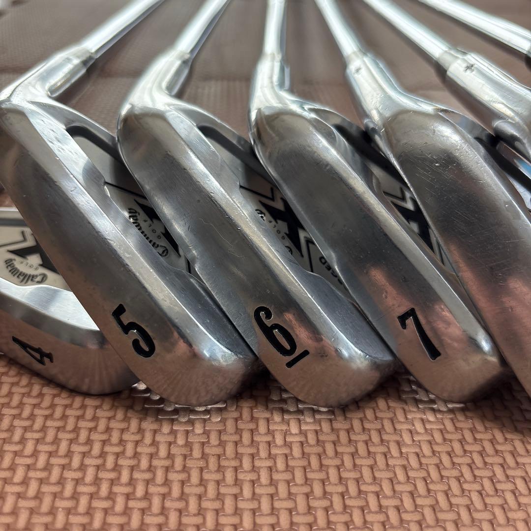 キャロウェイFORGEDアイアン7本セット(カバー付き)