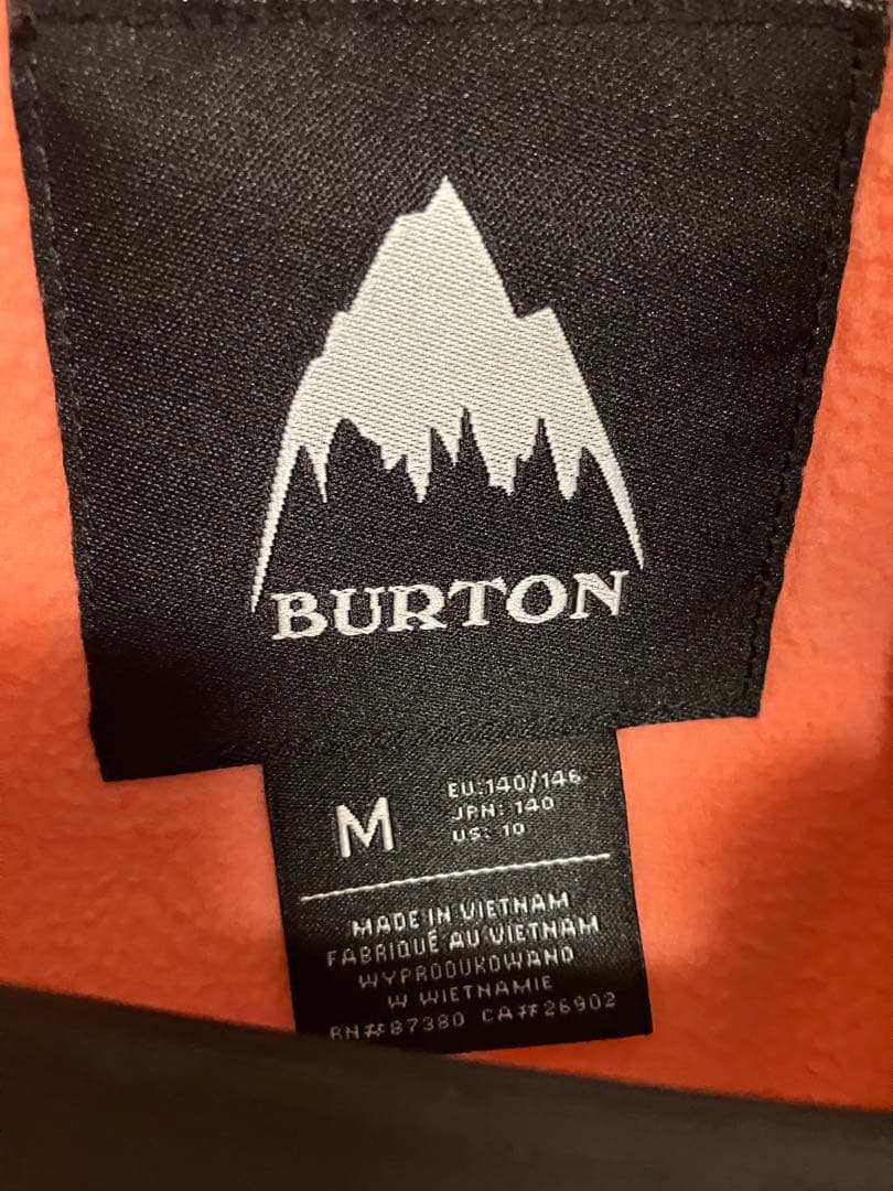 BURTON スノーボードジャケット&パンツ M 140cm キッズ