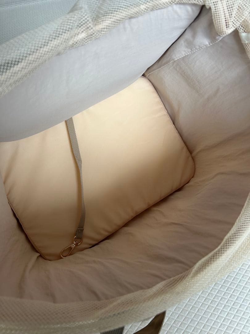 【美品】2wayショルダートートスクエアペットバッグ