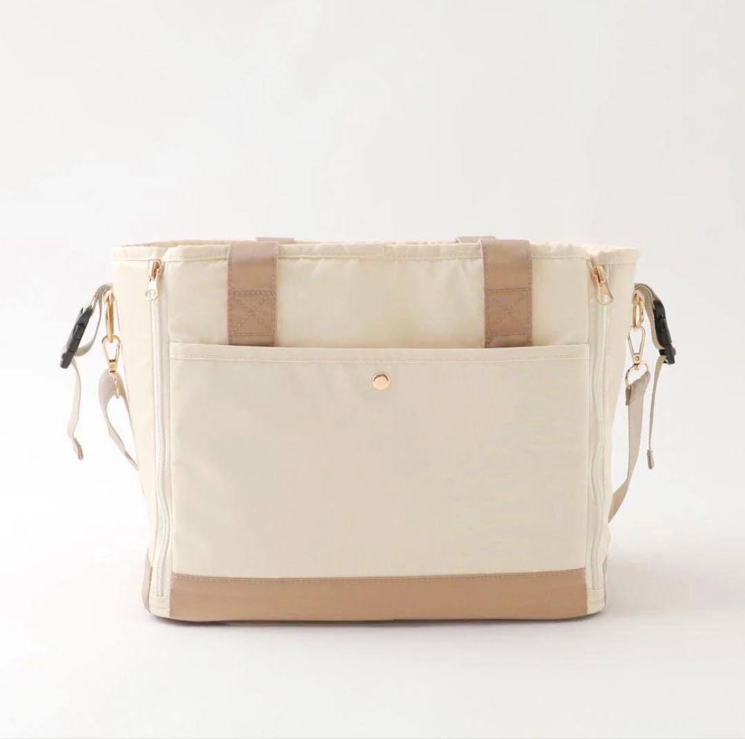 【美品】2wayショルダートートスクエアペットバッグ