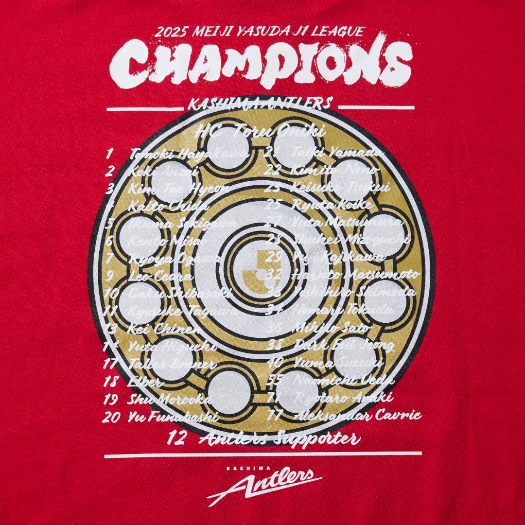 ぼ*く様 濃野 公人選手のサイン入り「25Ｊ１リーグ優勝記念Tシャツ」