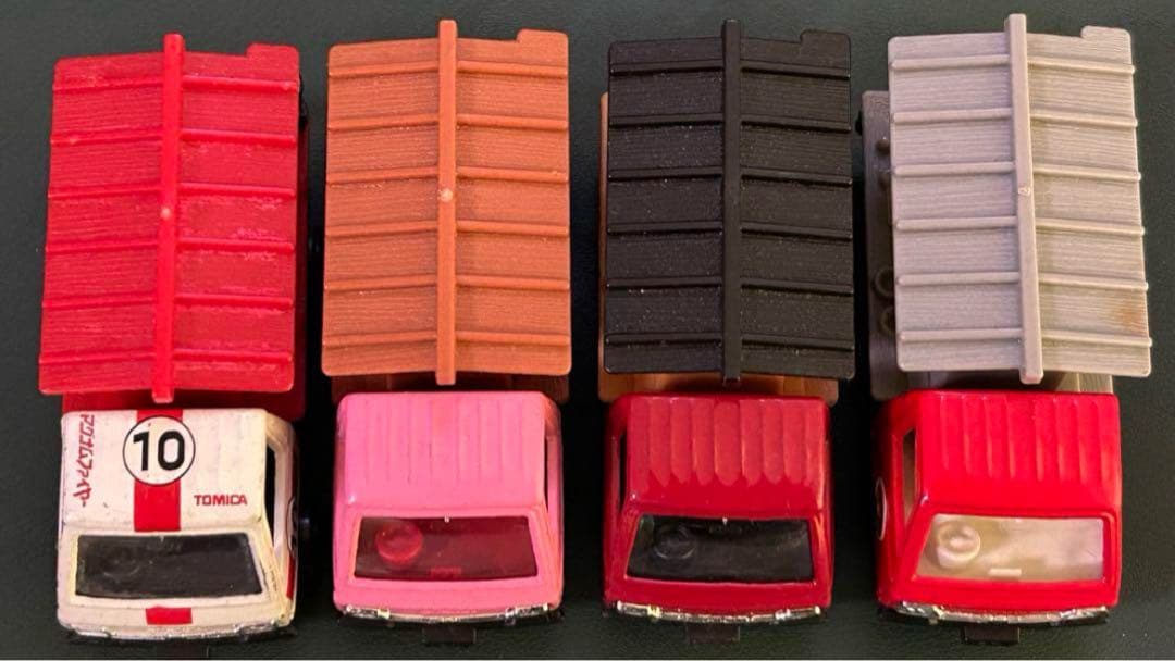 トミカ スズキ キャリィ たこ焼き屋 ラーメン屋 屋台販売車 4台セット