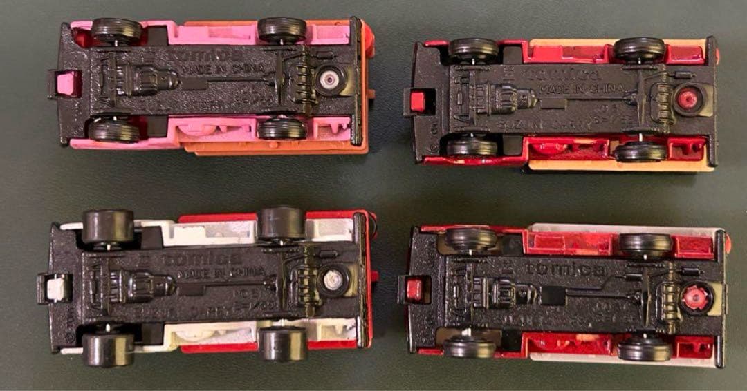 トミカ スズキ キャリィ たこ焼き屋 ラーメン屋 屋台販売車 4台セット