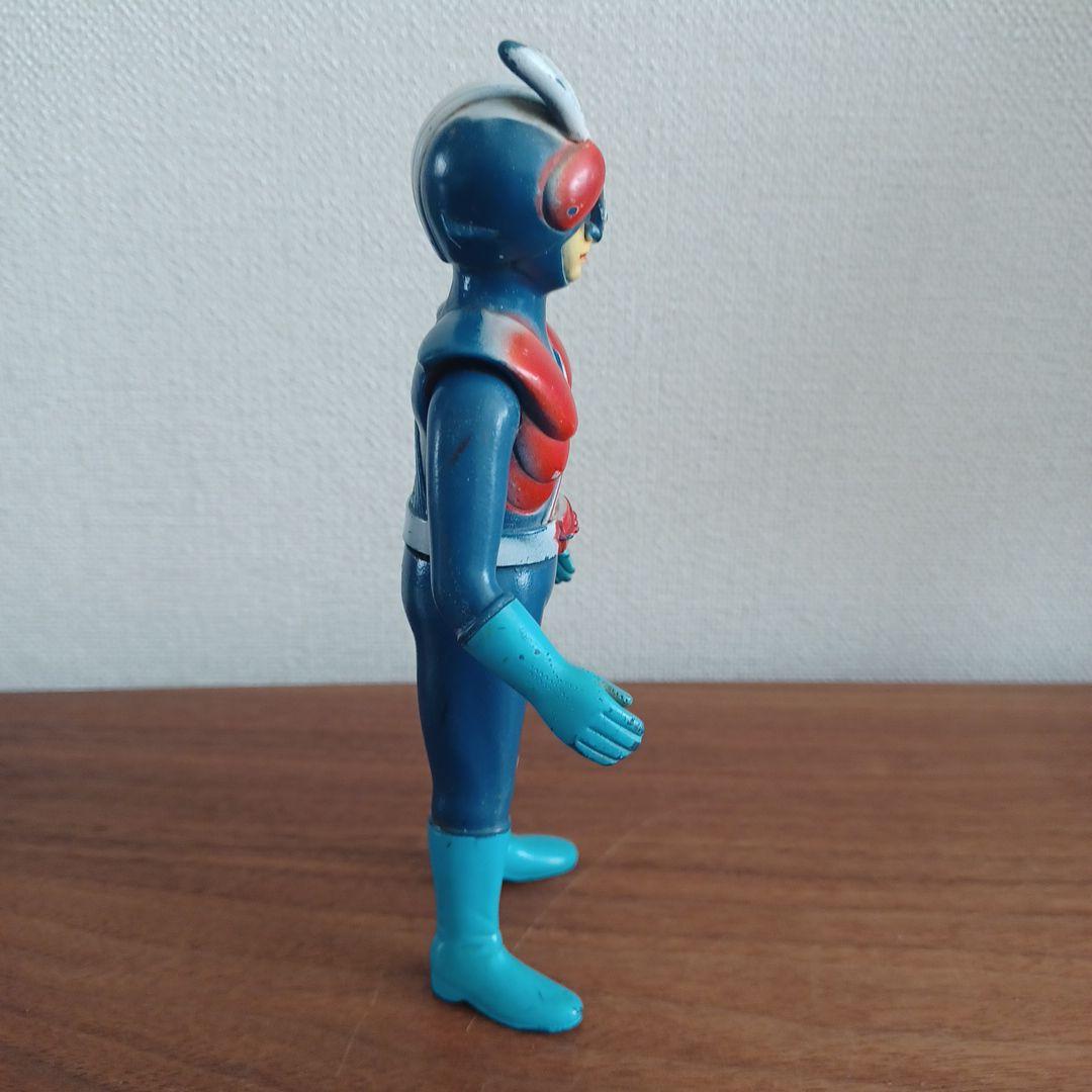 当時物　ポピー製「ライダーマン」石森プロ　超希少ソフビフィギュア