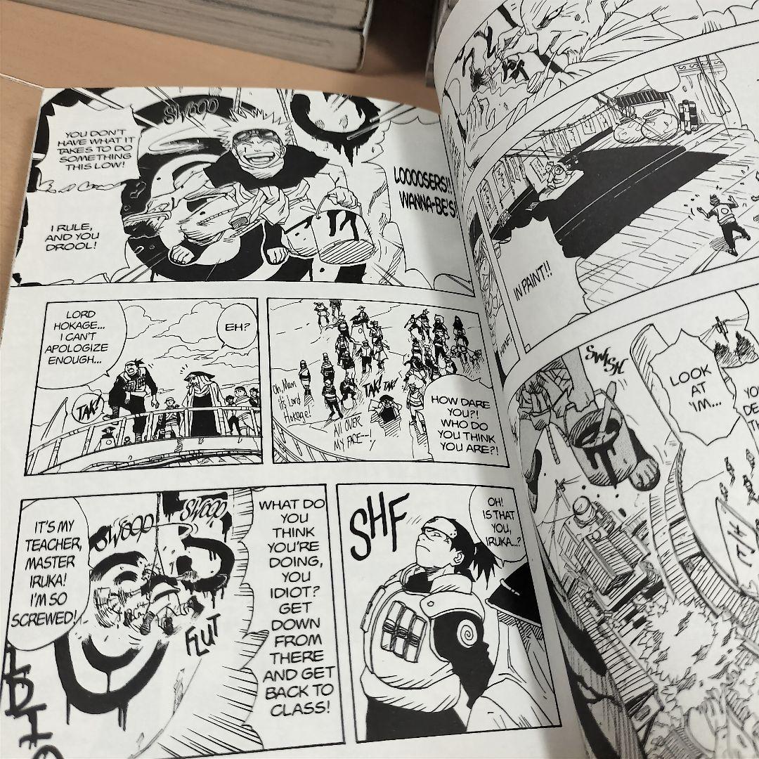 英語版　ナルト　NARUTO　27冊セット