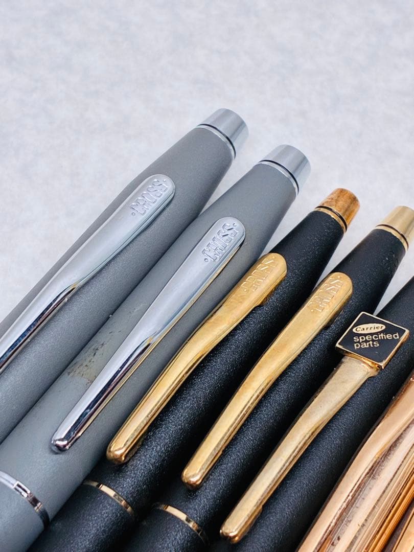 ビンテージ CROSS クロス 万年筆 金張り シャーペン ボールペン 9本