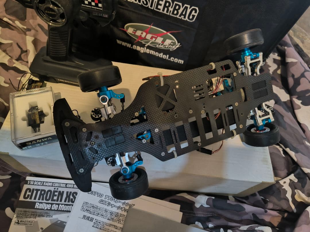 1/10 電動RC　TT01　コンバージョン　TAMIYA　イーグル　ジャンク