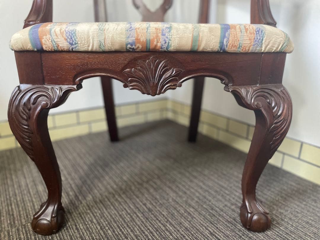 Oliver オリバー アンティークチェア ボール&クロウ脚