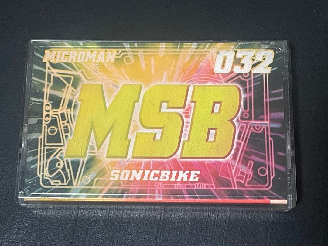 【超希少】レトロおもちゃ ミクロマン　 カセットマシン　 ソニックバイク