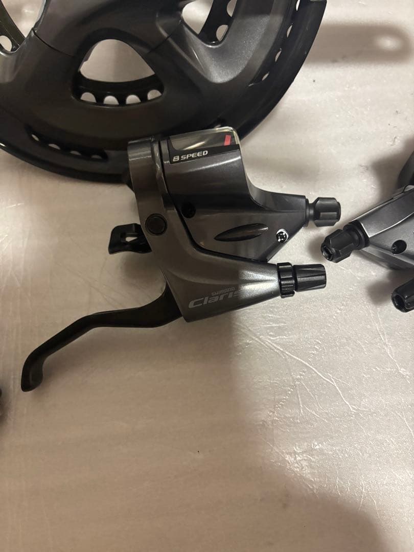 購入予定者あり 新車外し　フラットバー用クラリスコンポセットr2000