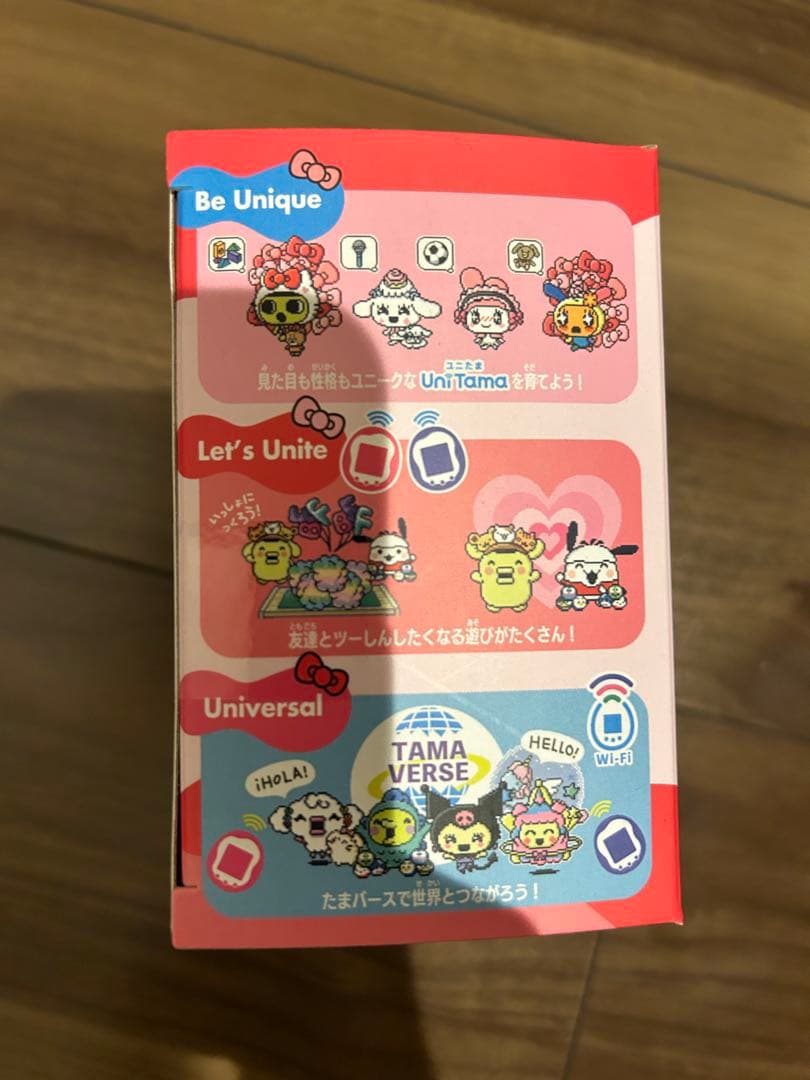 新品未開封Tamagotchi Uniたまごっちユニ赤色 Wi-Fi接続サンリオ