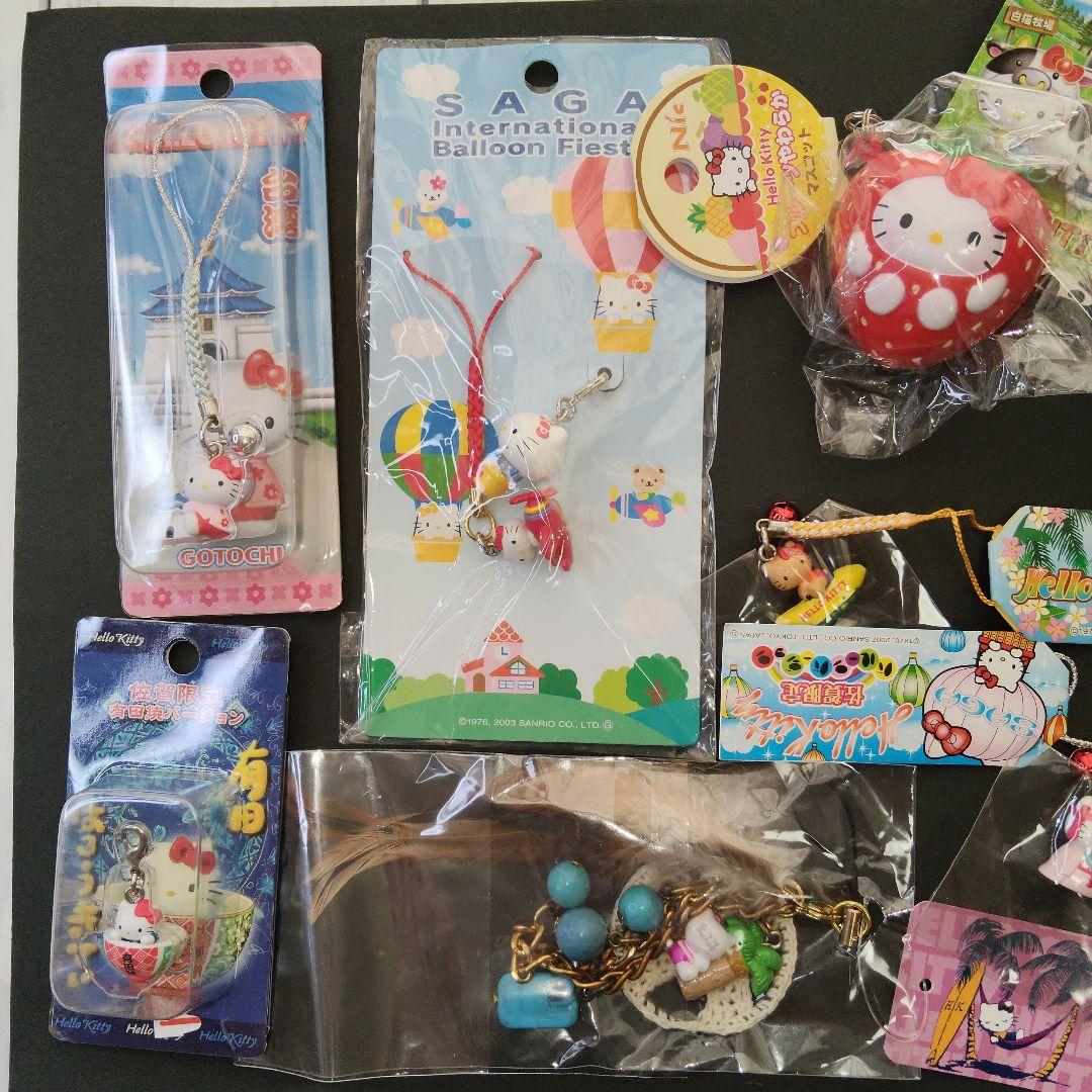 ご当地 ハローキティ おまとめ 根付け ストラップ他 10点