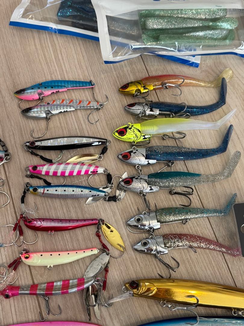 青物プラグジグルアーセット