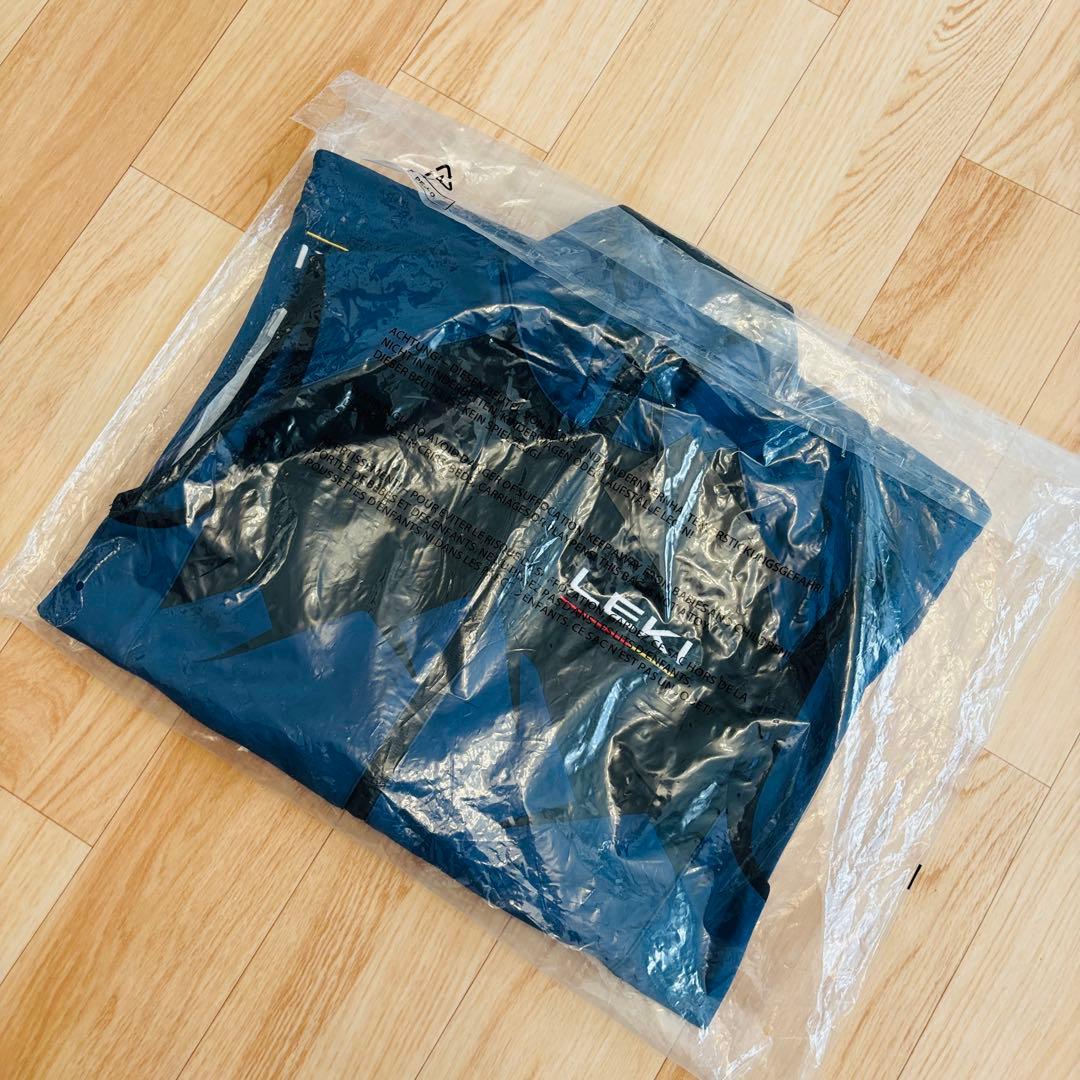 新品タグ付【ドイツ✴︎LEKIスポーツベスト】男女兼用Sネイビー✴︎ストレッチ素材